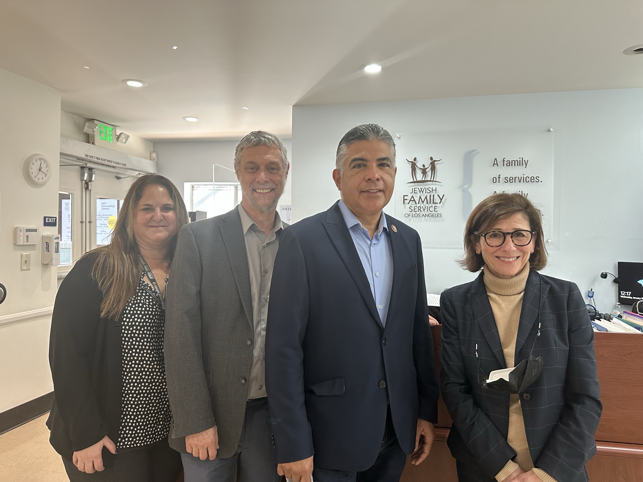 Congressman Cárdenas Visits JFS Valley Storefront Community Resource ...